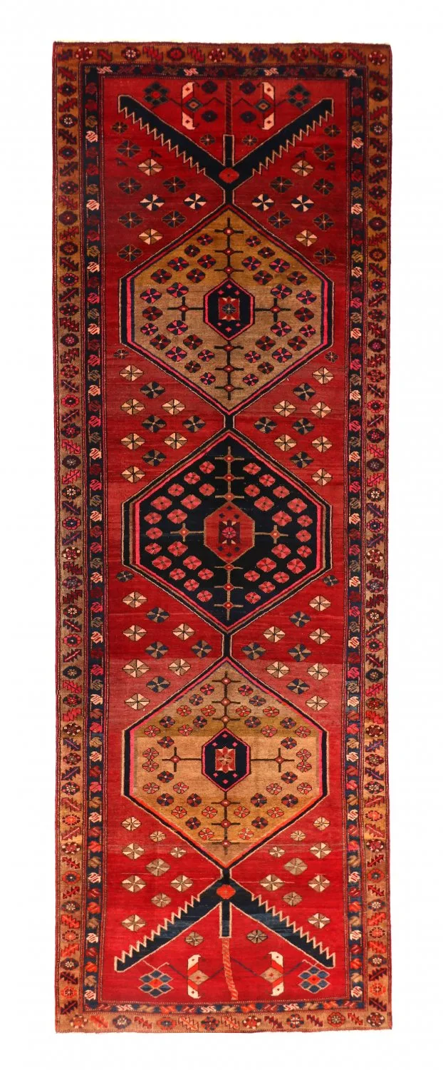 Orientalsk teppe Hamedan 392 x 129 cm