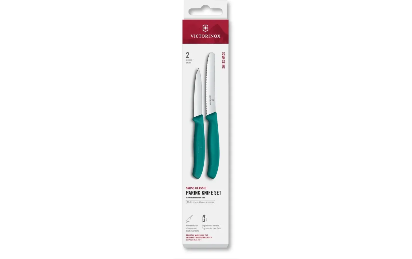 Alltron Gemüsemesser-Set Swiss Classic, Von Victorinox Grün | Schubiger Möbel