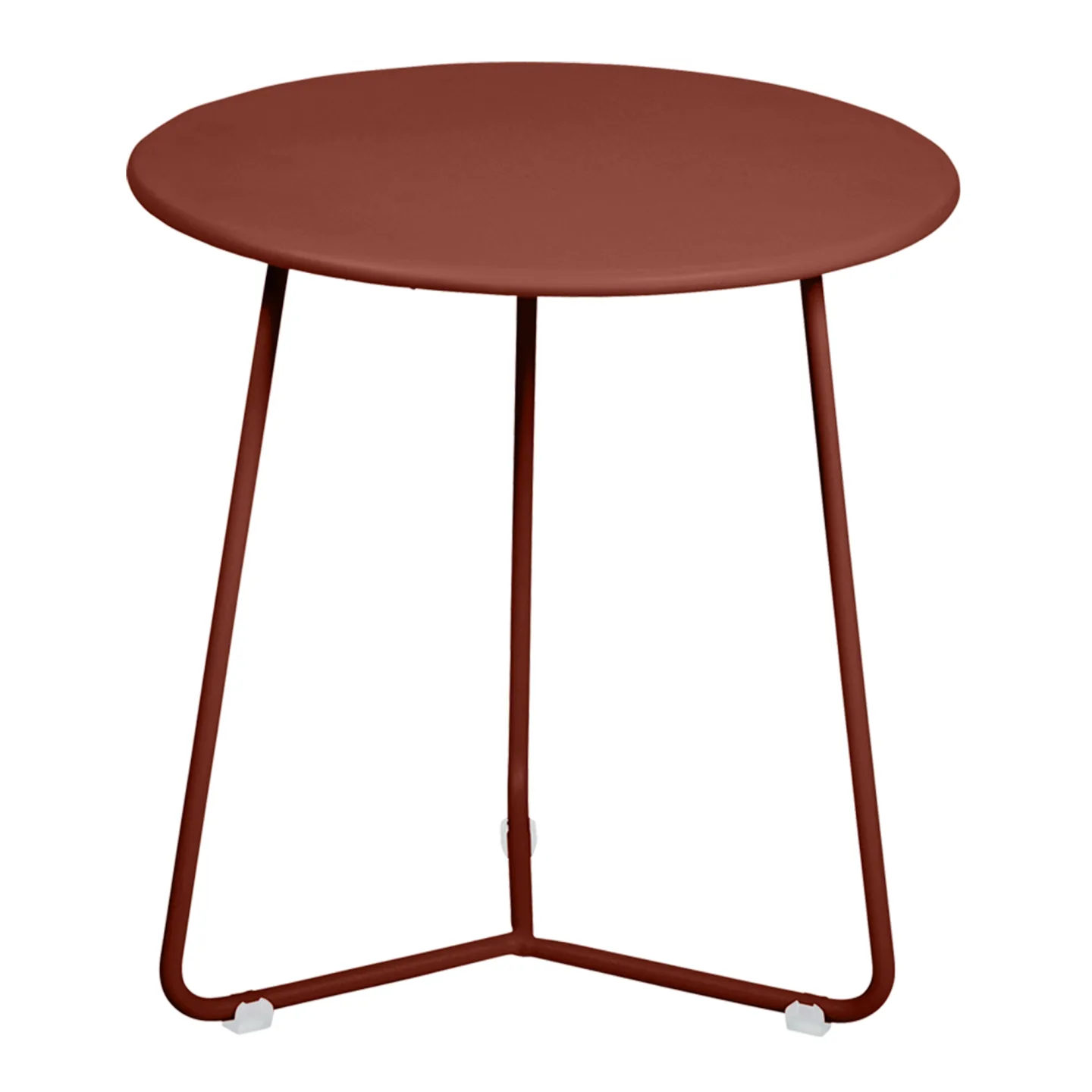 Fermob - Cocotte Occasional Table Red Ochre 20 - Småbord och sidobord utomhus - Röd - Metall