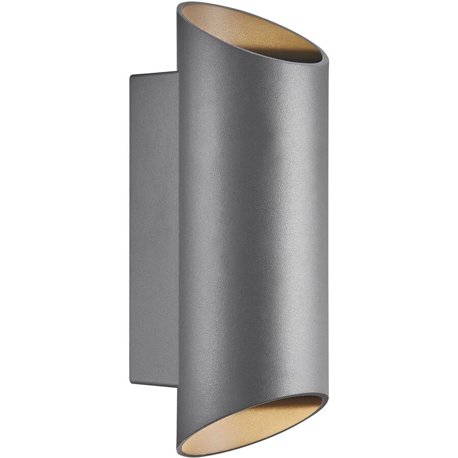 Nico Round 22 Außenwandleuchte Anthracite - Nordlux - Terrasse - Aluminium
