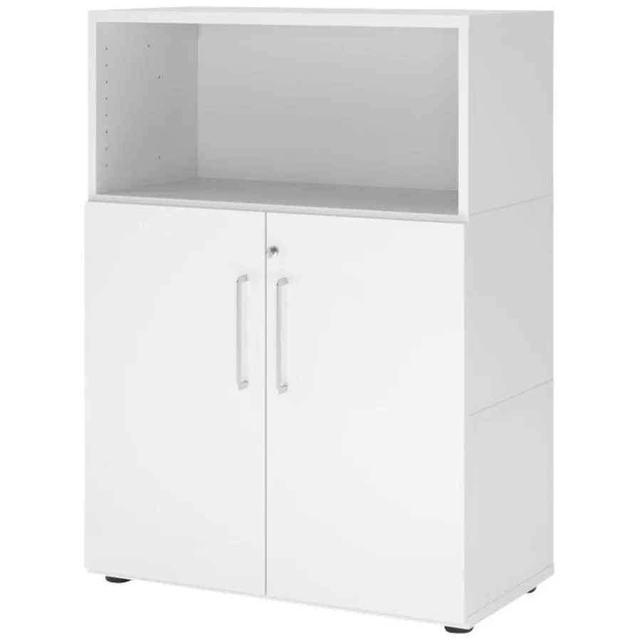 Aktenschrank Flexwall weiss Holzwerkstoff B 41.7 H 118 cm