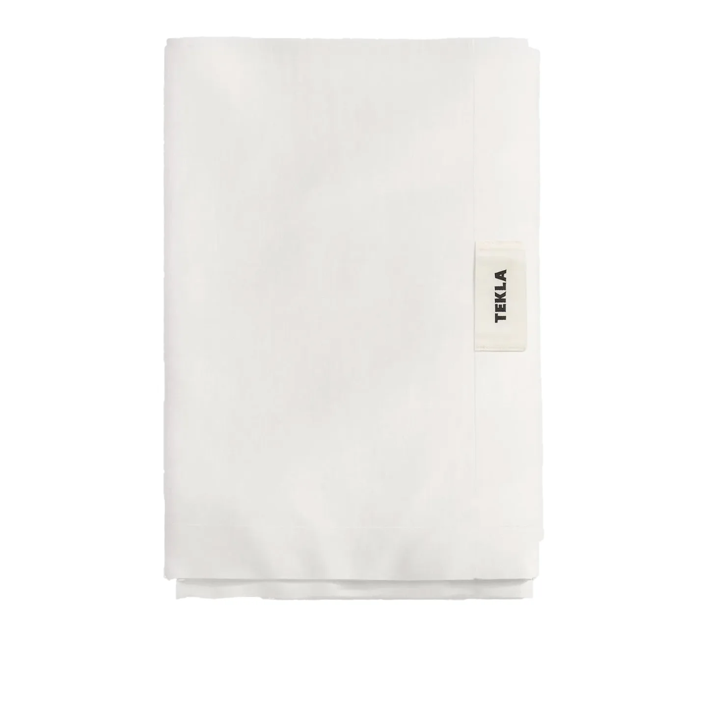 Tekla - Sateen Flat Sheet, 180X260, Cloud White - Lakan