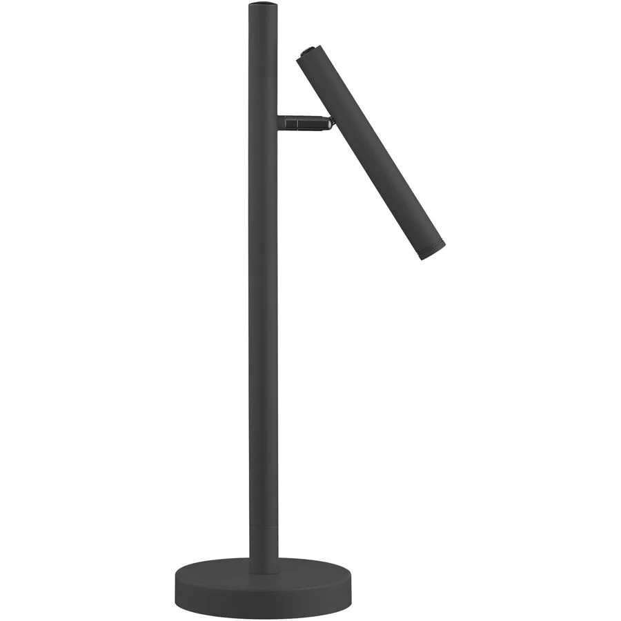 Tischlampe Streak Schwarz Metall 15 cm 50 cm - LED - Lichtfarbe: Extra warmweiss - LED Energiesparlampen