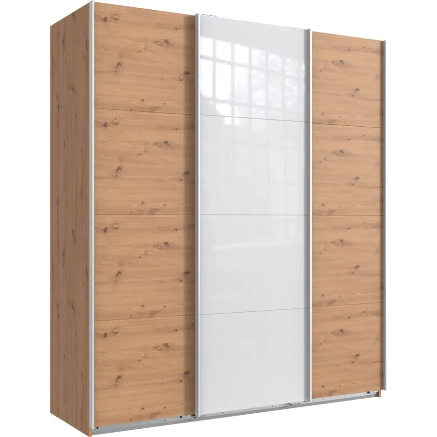 Kleiderschrank Neord Eiche Nachbildung Holzwerkstoff B 180 cm