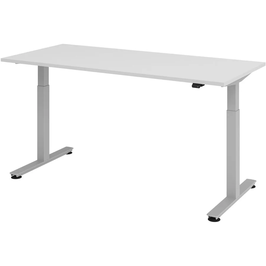 Schreibtisch Office grau Holzwerkstoff B 180 T 80 cm