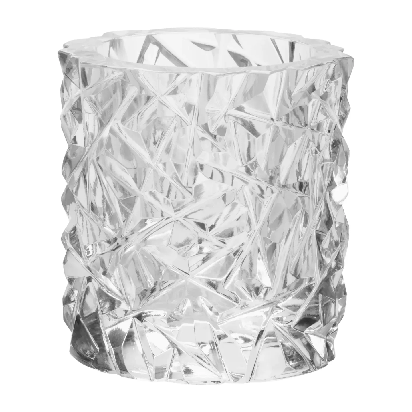 Orrefors Carat Windlicht klar 7,9cm