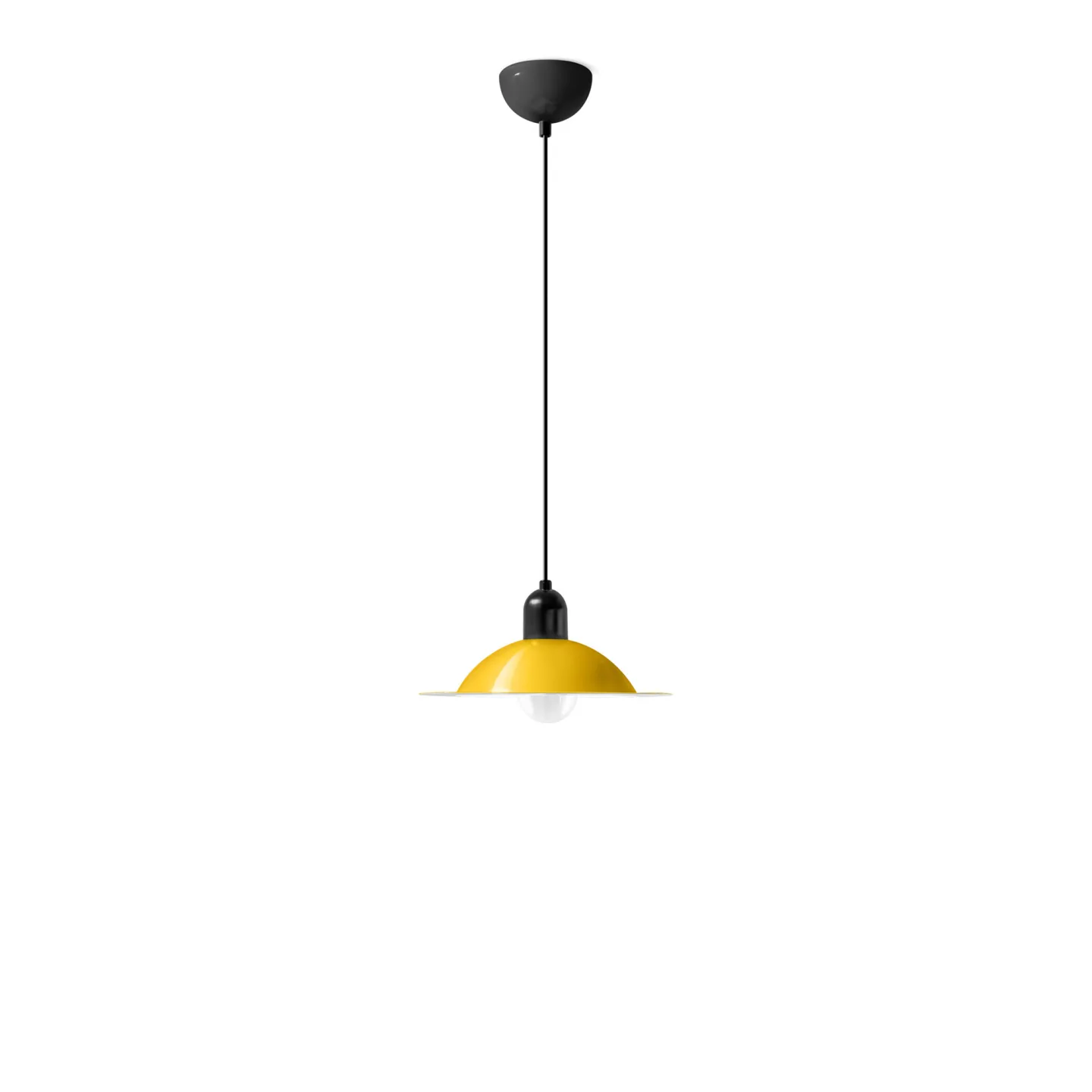Stilnovo - Lampiatta Suspension 28, Yellow/White - Pendellampor - De Pas, D'Urbino & Lomazzi - Gul