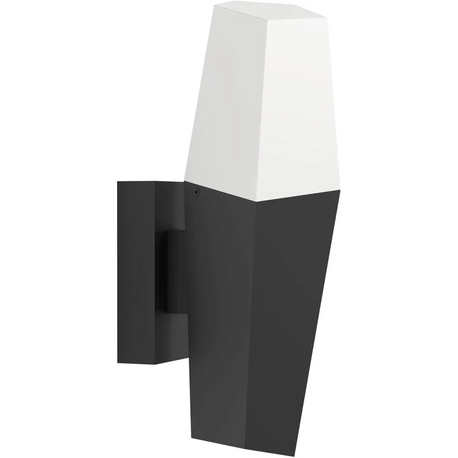 Eglo Wandlampe aussen Farindola Schwarz Stahl 32.5 cm