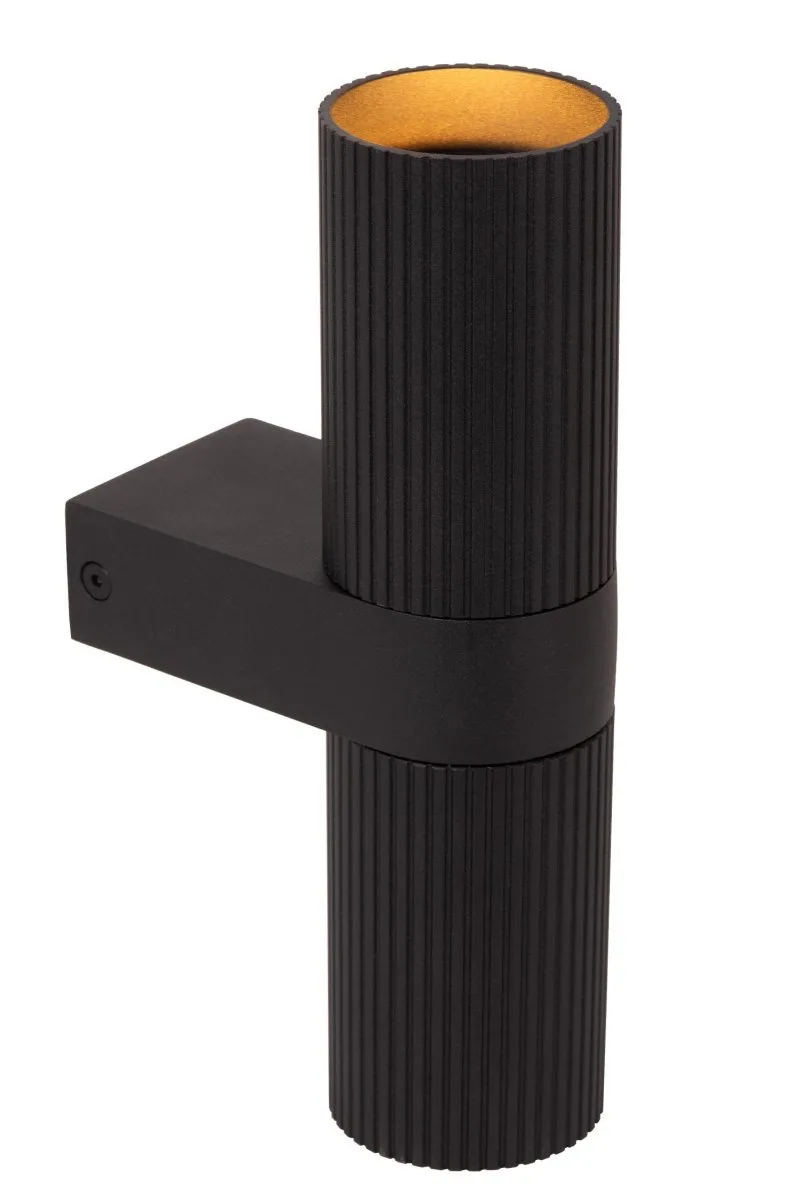 Lucide - Clubs 20cm - Vägglampa - Svart