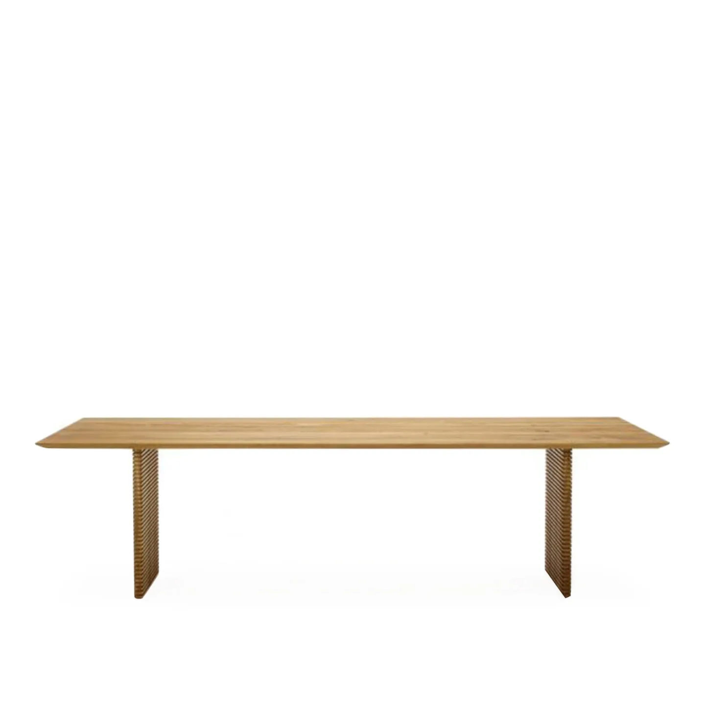 Naver Collection - GM 3500 Straight Bord, 210 x 100 cm, Oljad valnöt, Utan tilläggsskiva - Matbord - Träfärgad - Trä