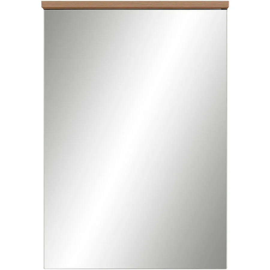 Spiegelschrank Jukka Eiche Dekor Holzwerkstoff B 50.4 cm T 23.7 cm - Lichtfarbe: Helles Neutralweiss