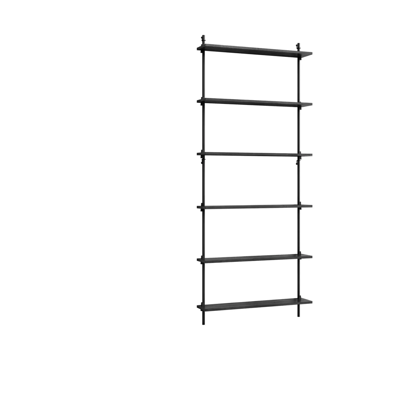 MOEBE Moebe wall shelving ws.200.1 Svart