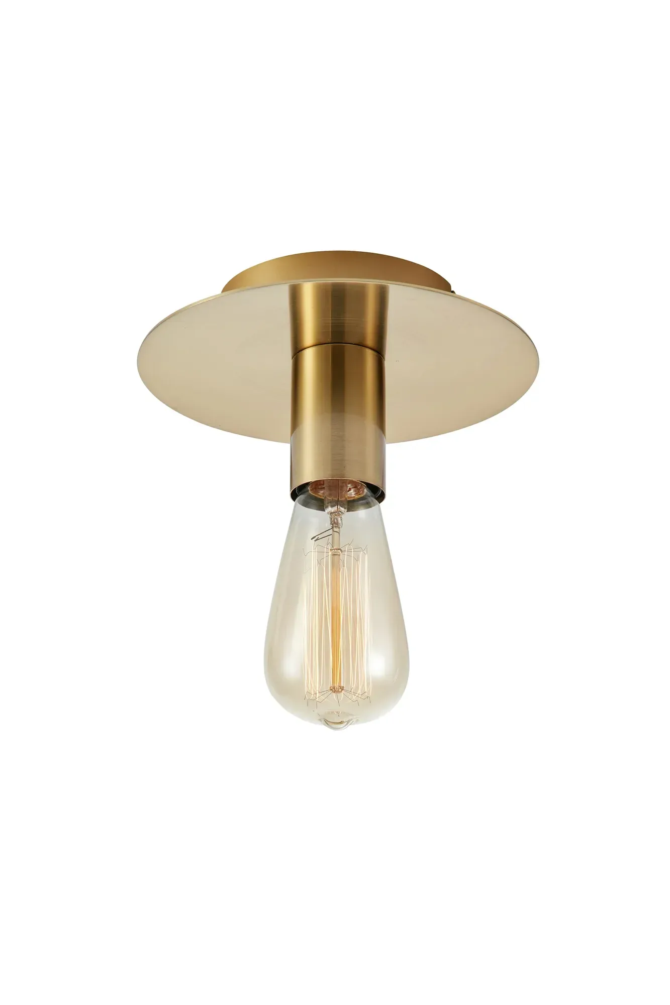 Piatto Deckenlampe Messing
