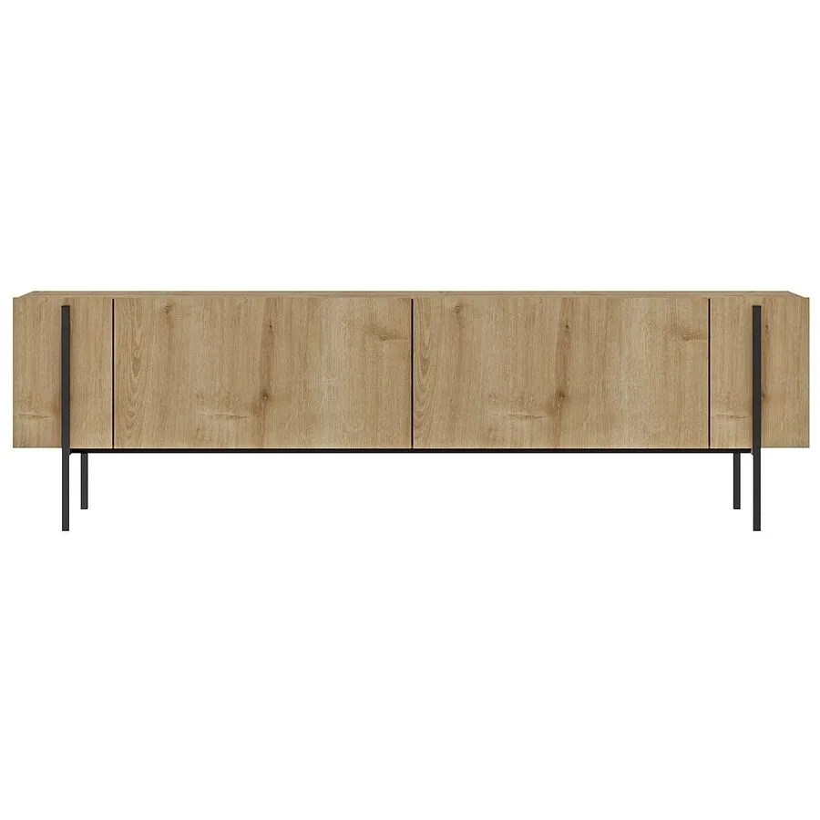 TV-Möbel Hector eiche Holzwerkstoff B 160 cm