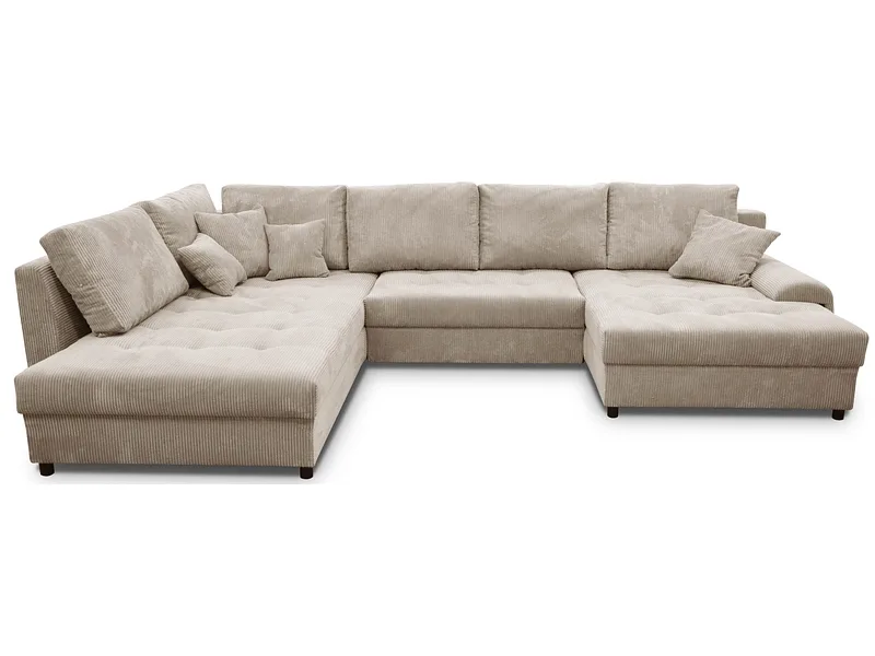 Ecksofa APIS Stoff beige