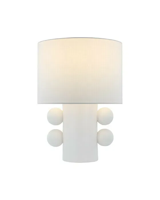 Tiglia Low Table Lamp White