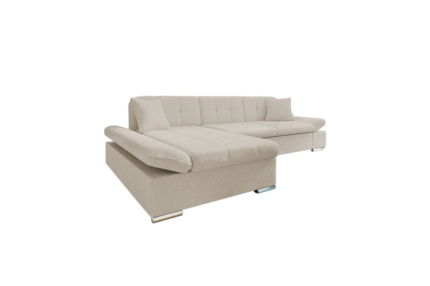 Djerra Soffa med Divan 3-sits - Beige