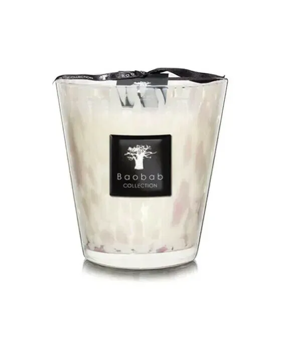 White Pearls Scented Candle