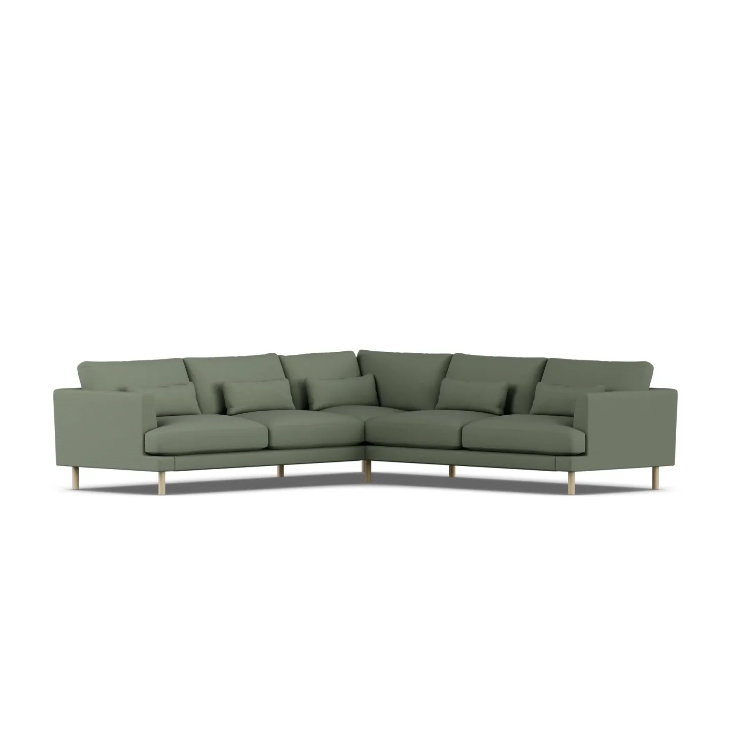 1898 Bredhult Sofa Same Forest 6677-Eiche weiß geölt, Ecksofa F