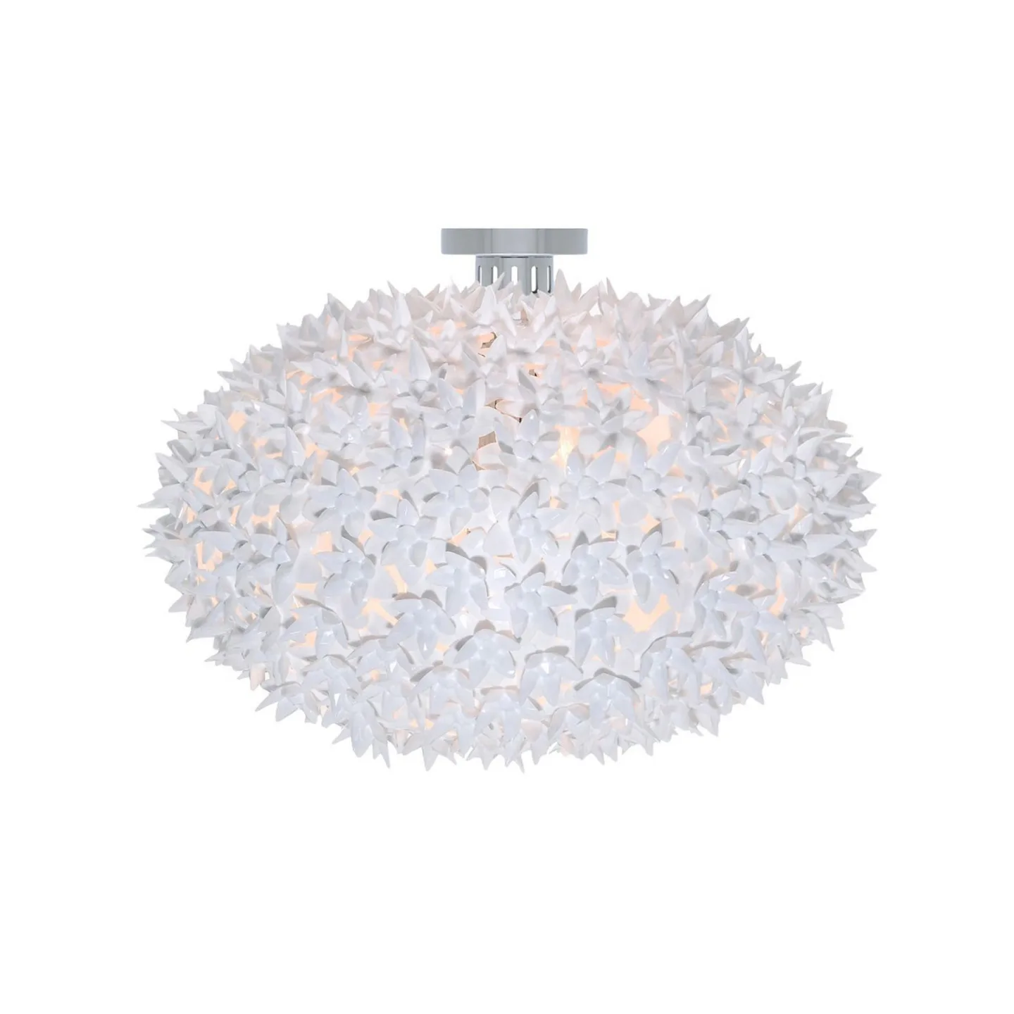 Bloom C1 Væglampe/Loftlampe Hvid - Kartell - Stue - Design - Plastik - Rund