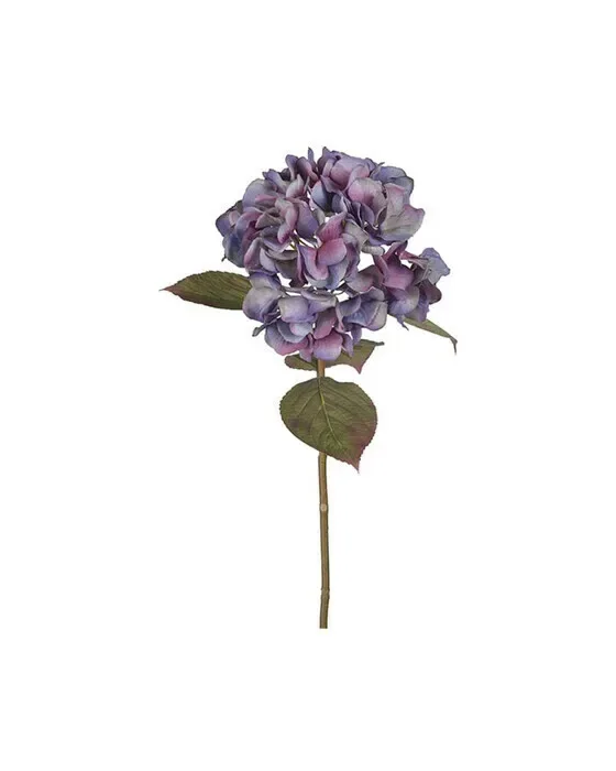 Kunstig Hortensia stilk lilla