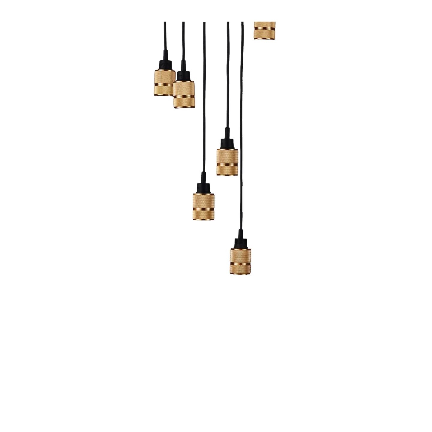 Buster + Punch - Hooked Pendant 6.0 Nude / Brass - 2m - Pendellampor - Massimo Buster Minale - Guld