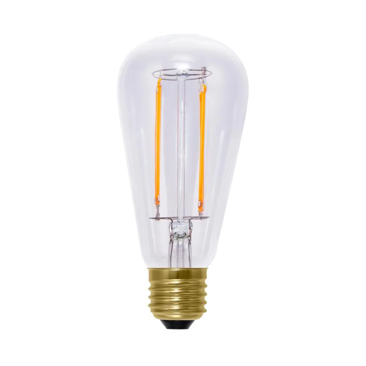 Navigationslampa LED Filament Edison Klar 922 E27