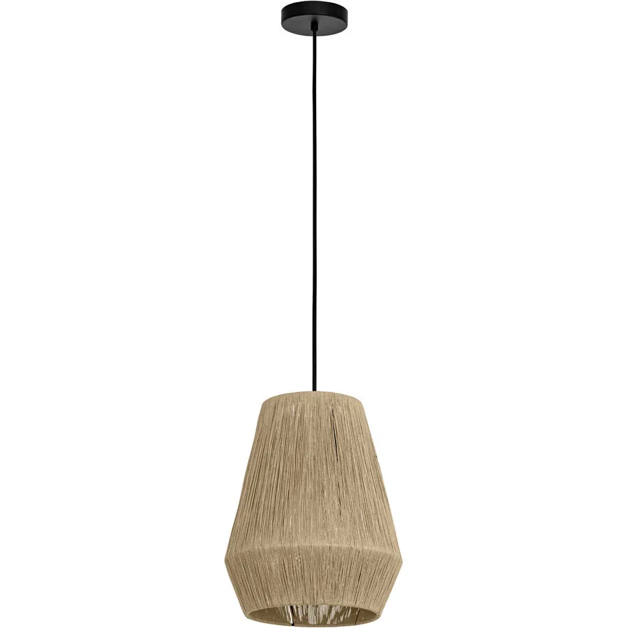 Eglo Pendellampe Alderney Schwarz Stahl 110 cm