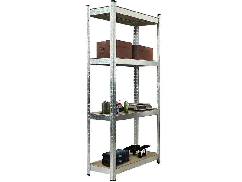 Schwerlastregal CLEVER 75x30x150cm 3 Tablare grau