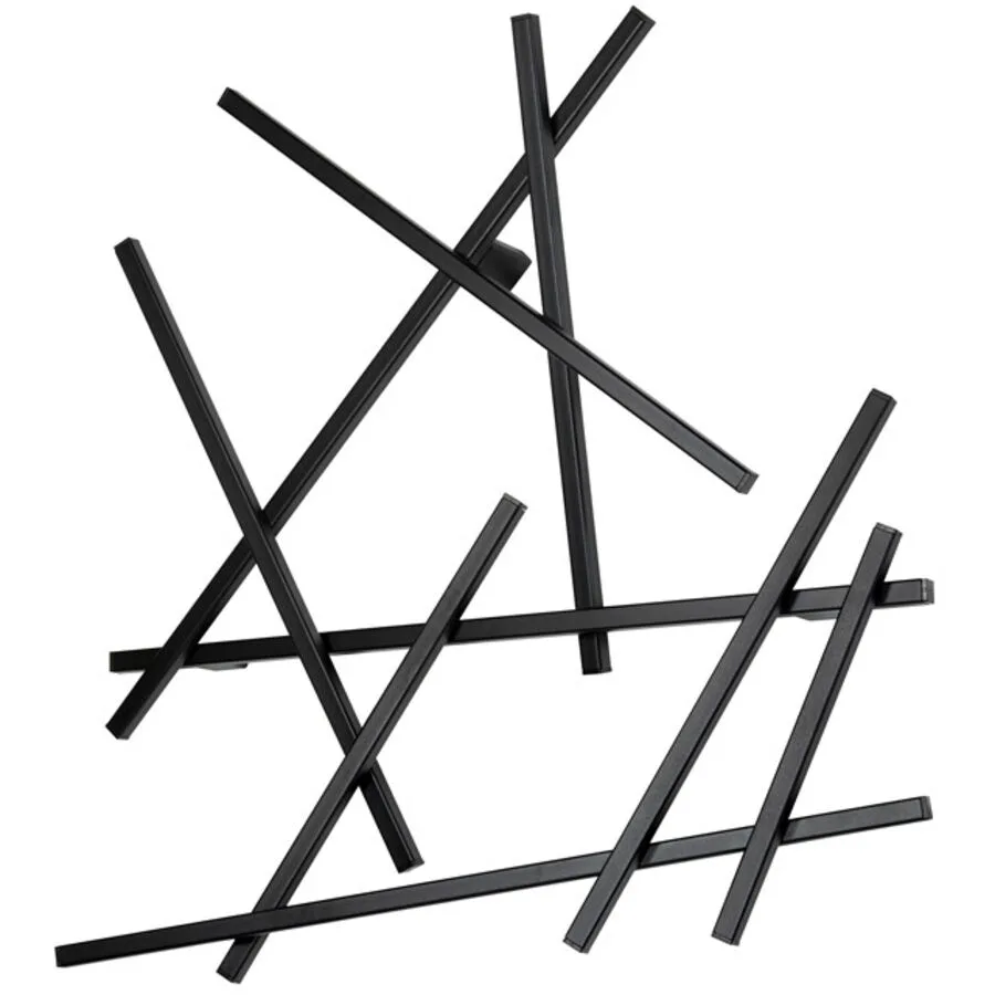 Spinder Design Garderobe Hesta Schwarz Stahl 79 cm