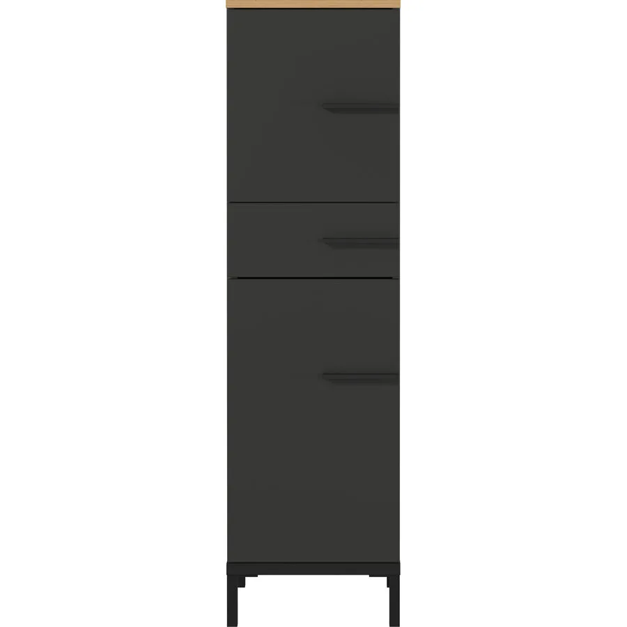 Badmöbel Yonca graphit Holzwerkstoff B 34 T 34 H 125 cm
