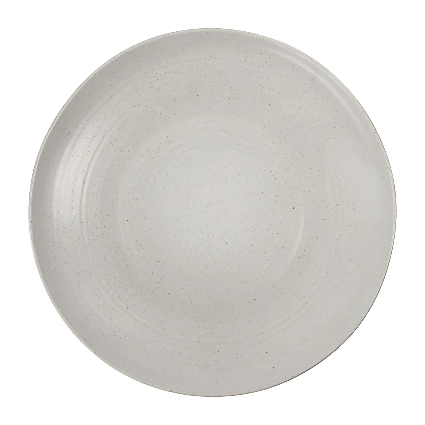 House Doctor Pion Servierteller Ø36cm Grau-weiß