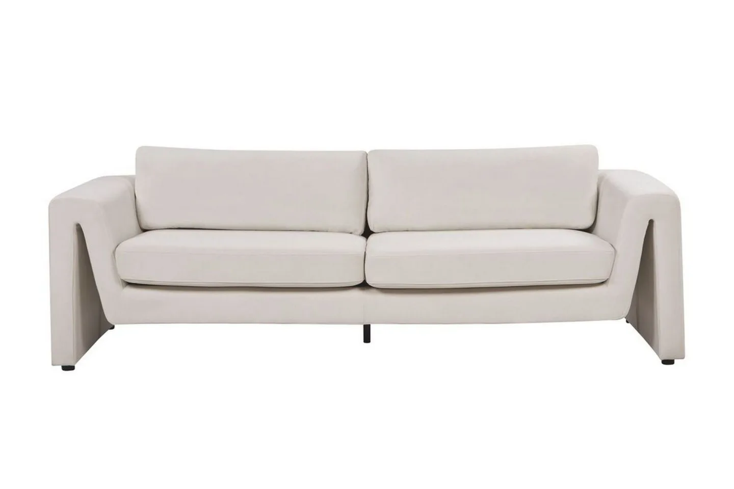 Durran Soffa 3-sits - Beige/Svart