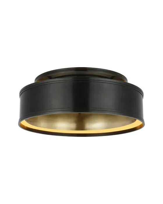Connery 18" Flush Mount Bronze