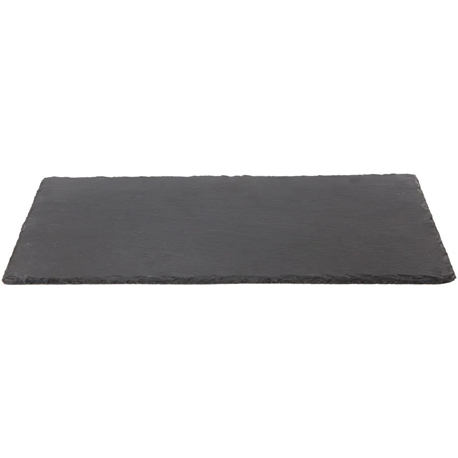 Schieferplatte Wanda Schwarz Naturstein 20 cm 40 cm