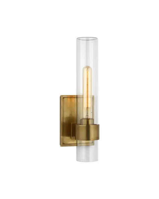Presidio 14" Outdoor Sconce Antique Brass