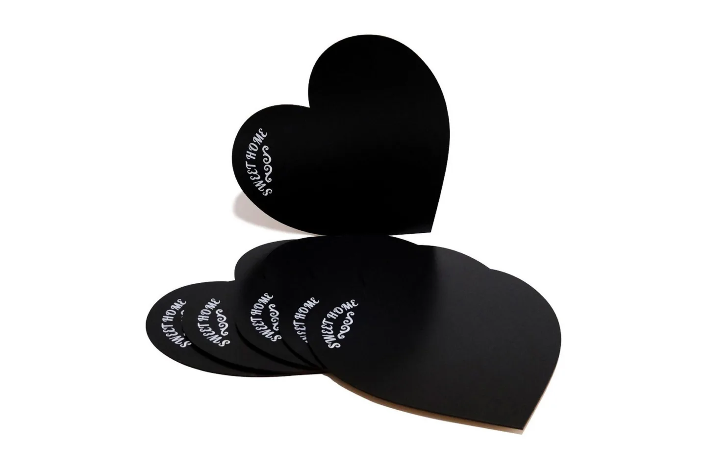 Bordstabletter 6-pack - Svart