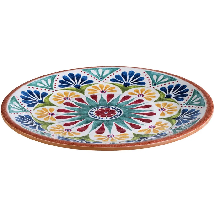 APS Teller Arabesque blau Melamin D 26.5 cm 1 Stk