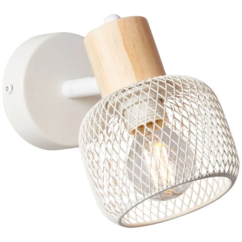 Brilliant - Giada 15cm - Vägglampa - Vit