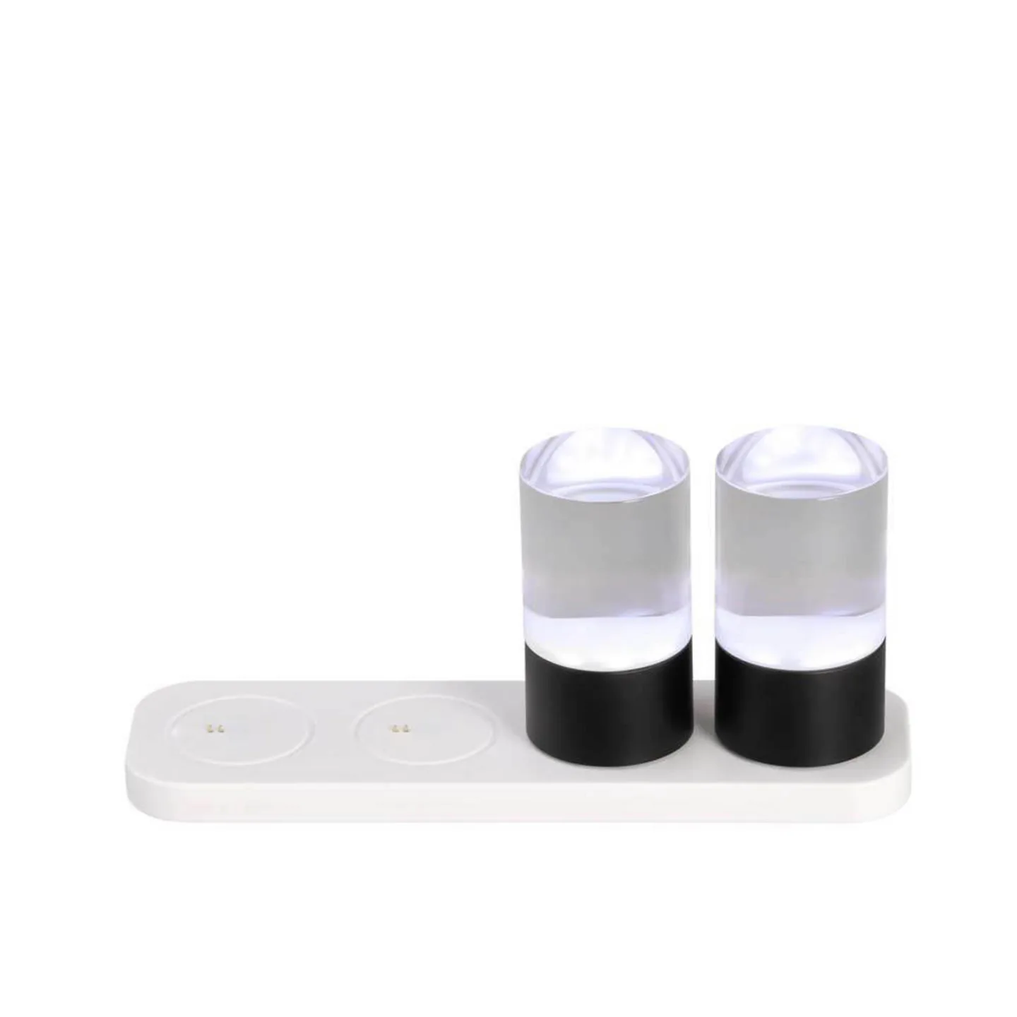 Glow Rod Portable Tischleuchte 4,5x8 cm Clear - Uyuni Uyuni Lighting - Wohnzimmer - Aluminium