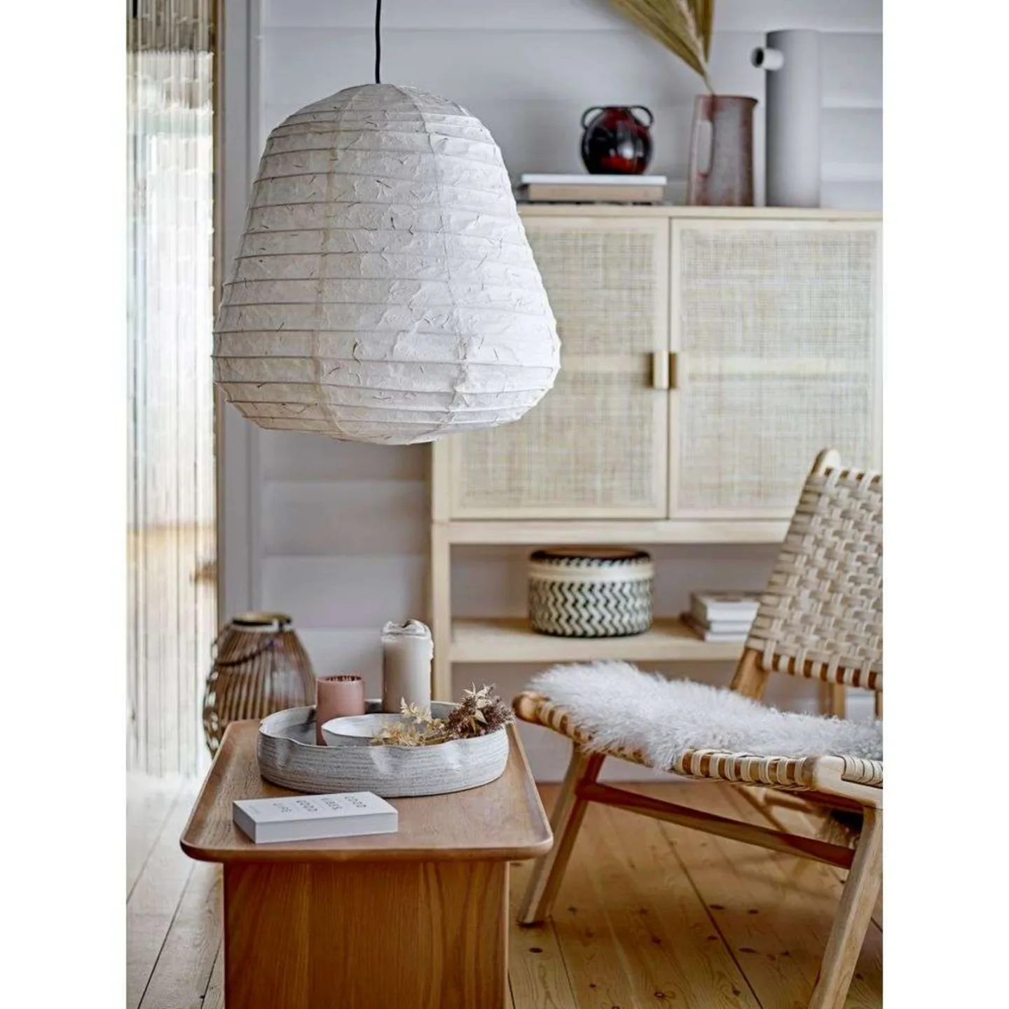 Leena Taklampa Nature/Paper - Bloomingville - Vardagsrum - Papper / papp