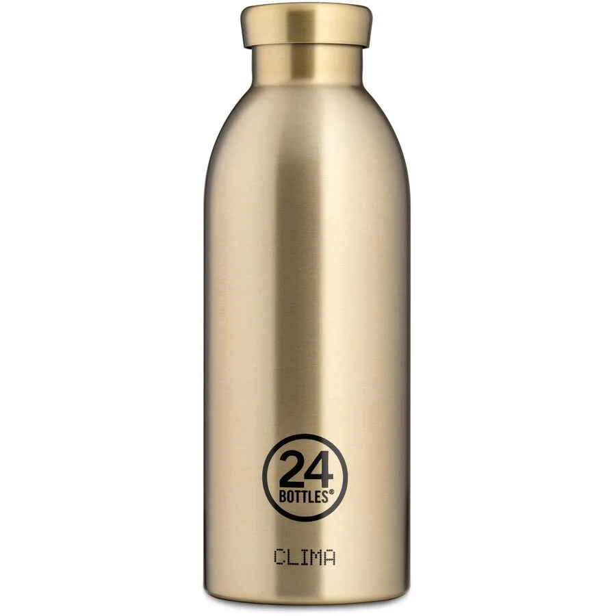 Thermosflasche 24 Bottles Gold Edelstahl 20.5 cm - Farbe: Sparkling Gold