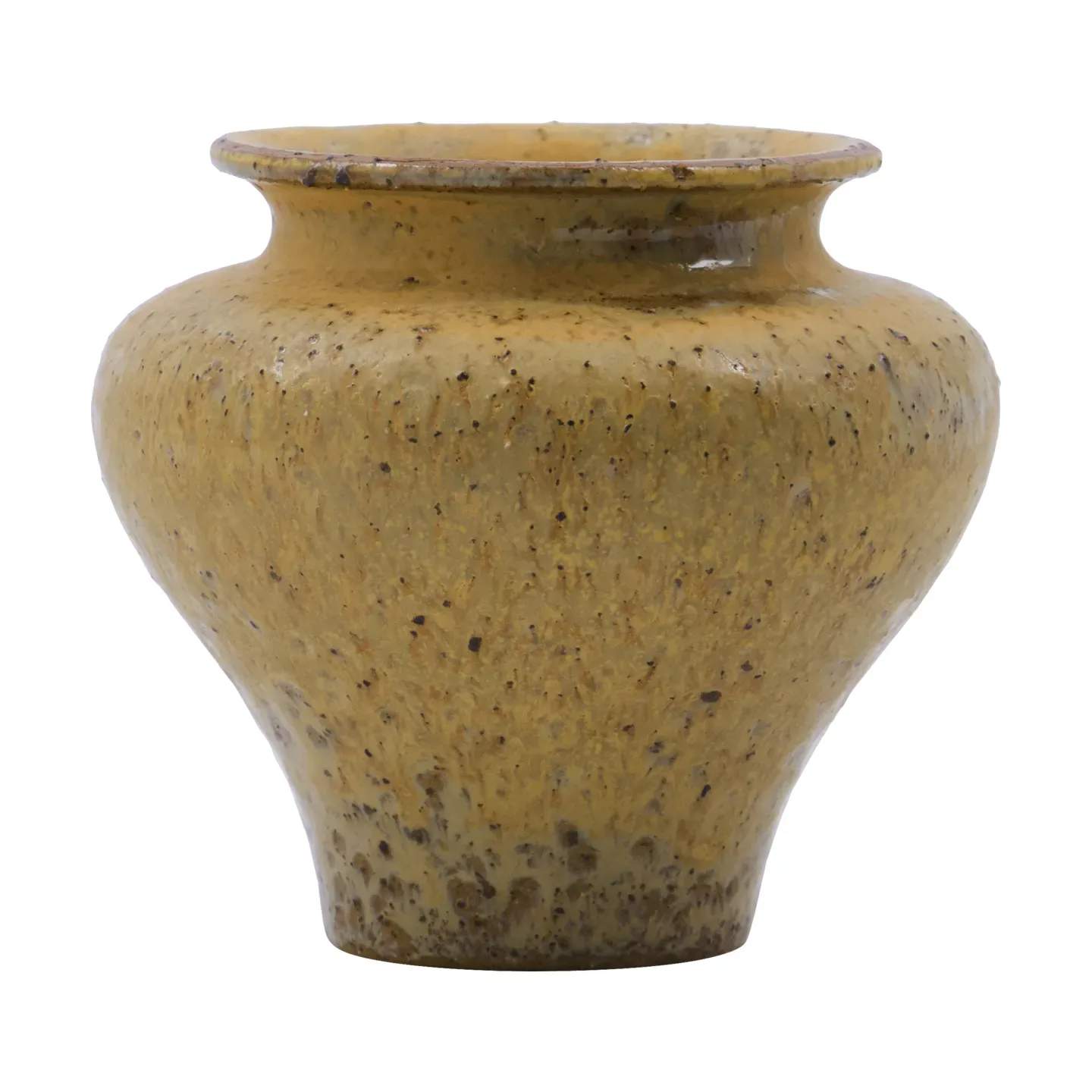House Doctor Kolo Vase Senfgelb, 8,5 cm