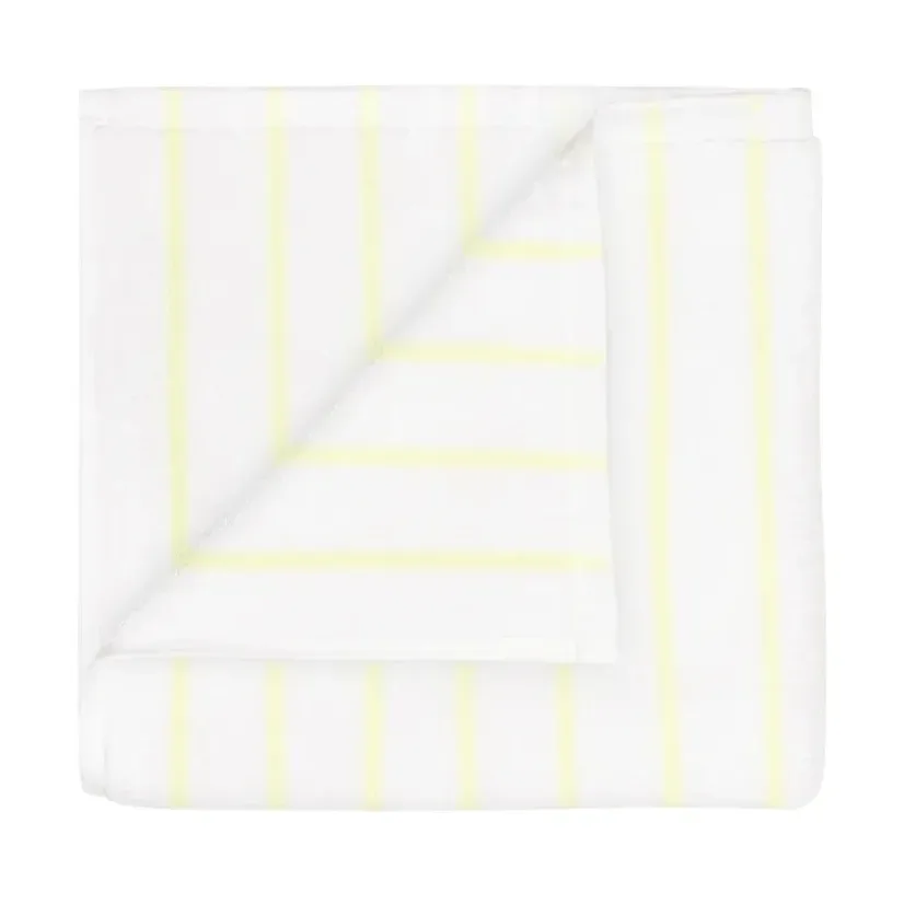 blomus Arto Handtuch 2-pack, Transparent yellow-white, 30x50 cm