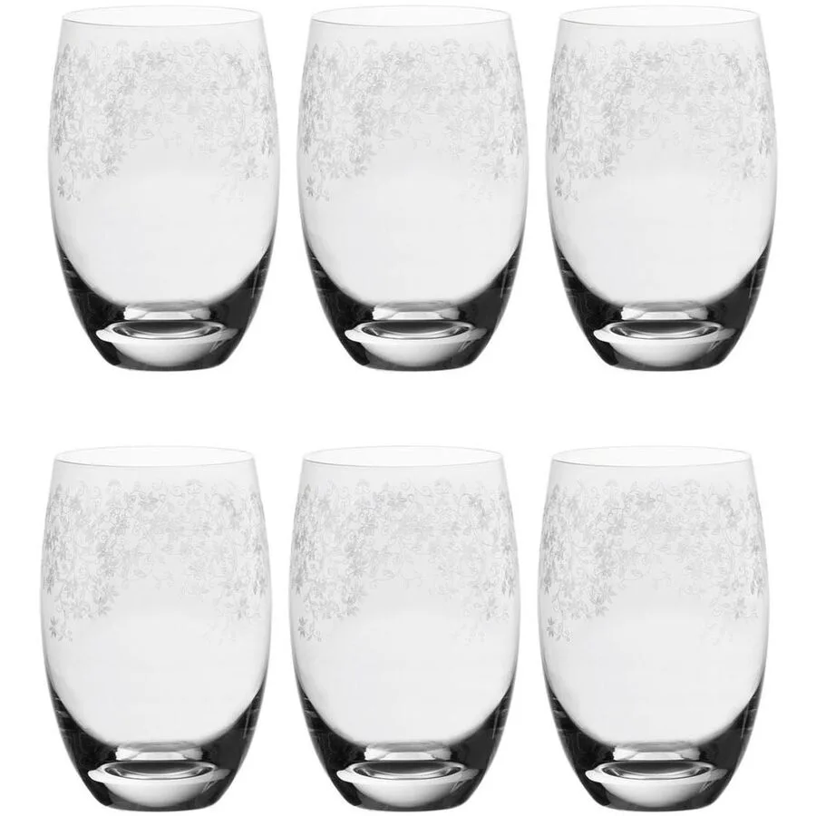 Longdrinkgläser-Set Leonardo Transparent Glas 0.46 l - Material: Kristallglas