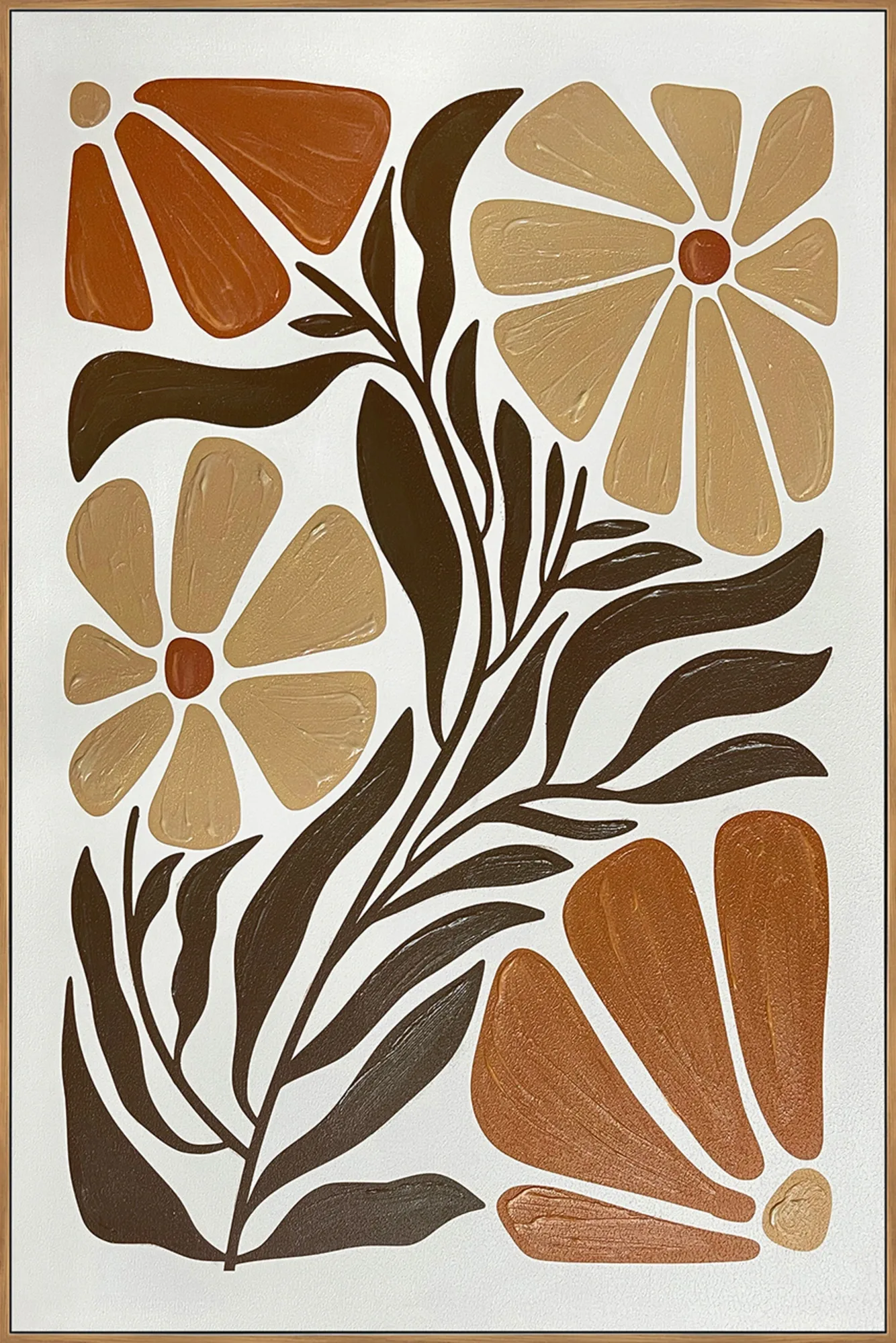 image LAND Gemälde Boho Flowers | Schubiger Möbel
