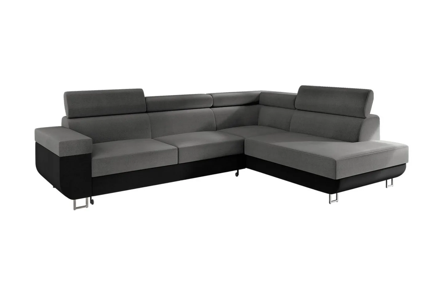 Fonti 3-sits Bäddsoffa Vänster - Grå