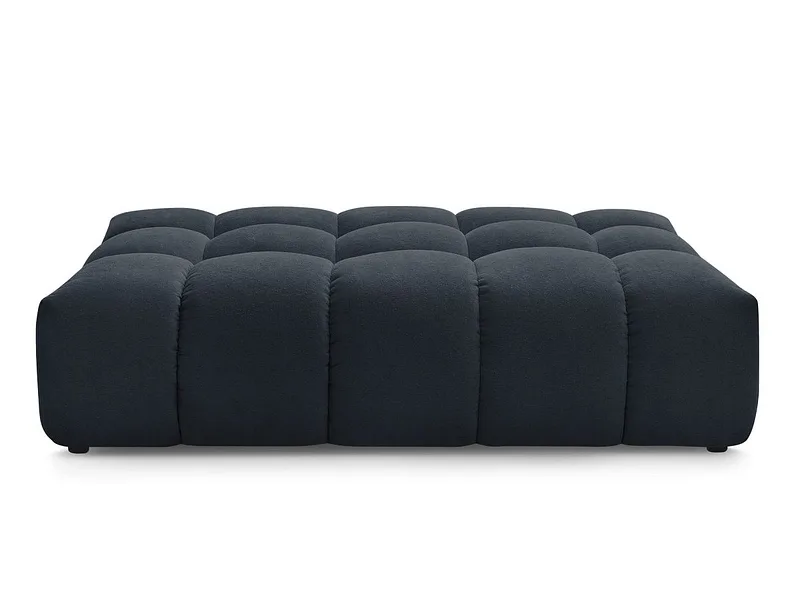 Hocker BOBOCHIC EVEREST 100x166x40cm stoff mit textur dunkelblau