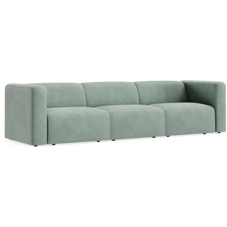 Sofa Melon Stoff BROOKLYN - 17 green B 111 T 93 cm - Möbel Konfigurator: Traummöbel individuell zusammenstellen