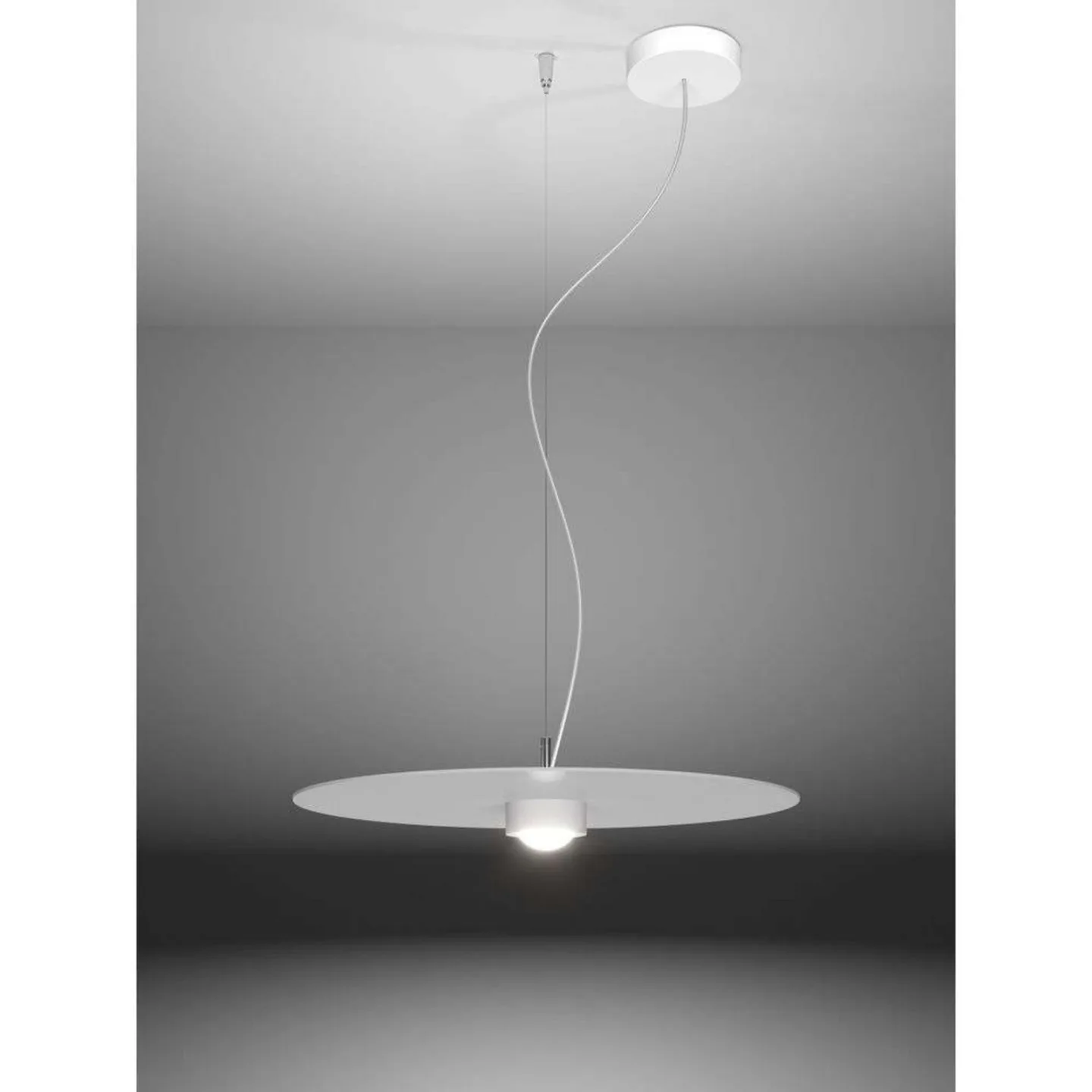 Collide H6 Pendelleuchte 3000K Phase Dim. White - Rotaliana - Esszimmer - Aluminium